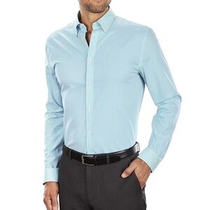 Tommy Hilfiger Aqua Gingham Shirt